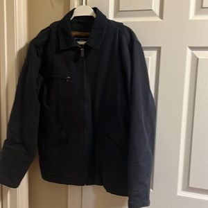 NWT men’s Charles river canyon jacket navy long sleeve
